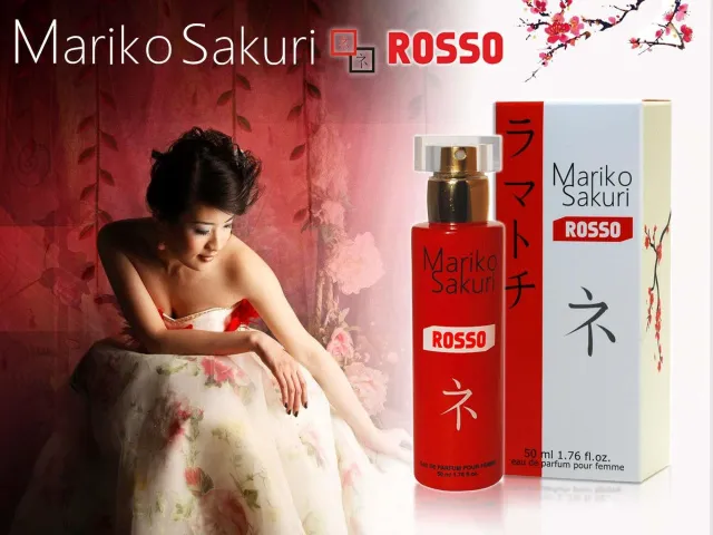 Женские духи с феромонами Mariko Sakuri Rosso, 50 мл
