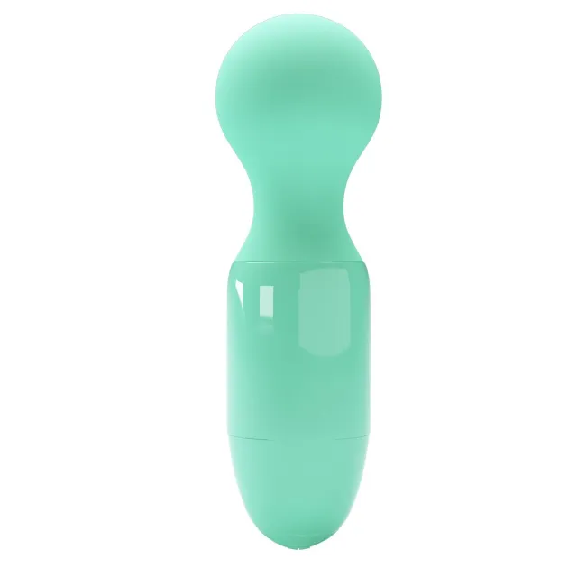 Вібромасажер Pretty Love Mini Stick Little Cute, 12 см (бірюзовий)