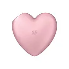 Вакуумний стимулятор клітора з вібрацією Satisfyer Cutie Heart (рожевий)