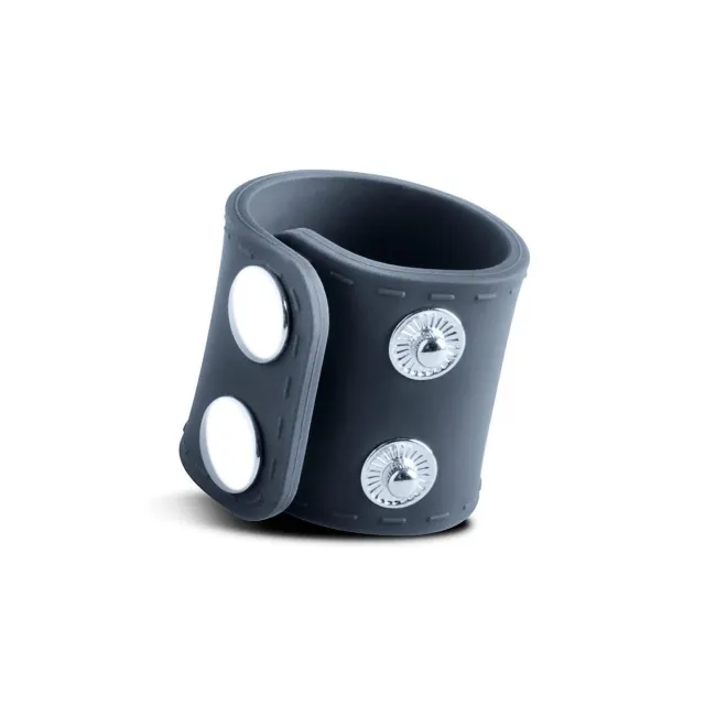 Эрекционное кольцо Boners Ball Strap S/M, 12,5 см (серый)