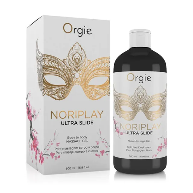 Orgie Noriplay Ultra Slide - Żel do masażu, Przezroczysty, Bezzapachowy, 500 ml