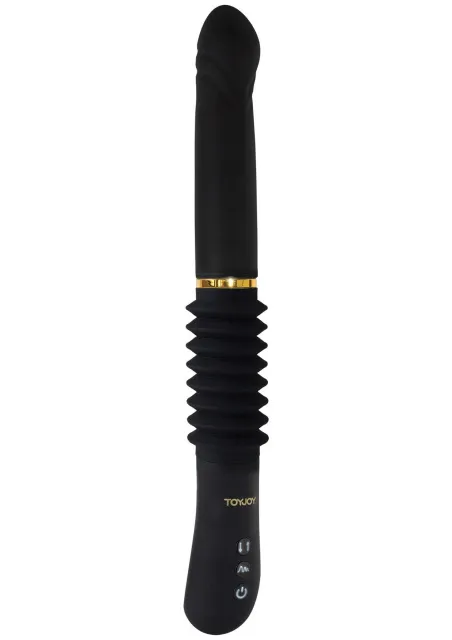 Вибратор Toy Joy Magnum Opus Thruster, 30 см (черный)