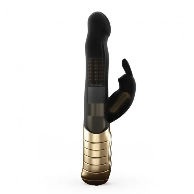 Вибратор-кролик Dorcel Baby Rabbit Gold 2.0, 22 см (черный)