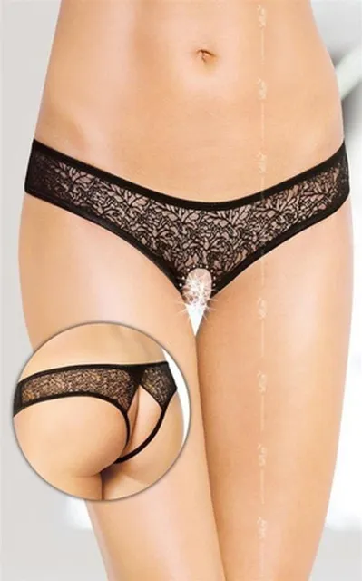 Стринги Softline G-String 2446, S/M (черный)
