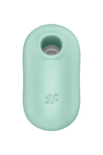 Вакуумний кліторальний стимулятор з вібрацією Satisfyer Pro To Go 2 (м'ятний)