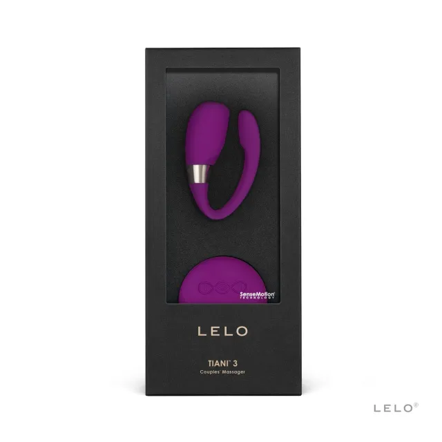 Lelo Tiani 3 - Masażer dla par, Crimson, 14, 4 cm