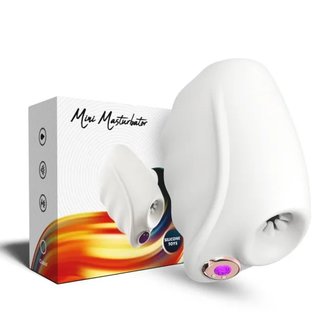 Мастурбатор с вибрацией B - Series Joy Master (белый)