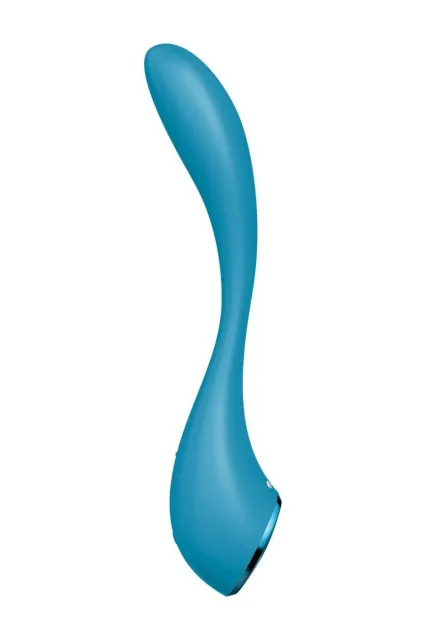 Вібратор для точки G Satisfyer G-Spot Flex 5+, 23 см (синій)