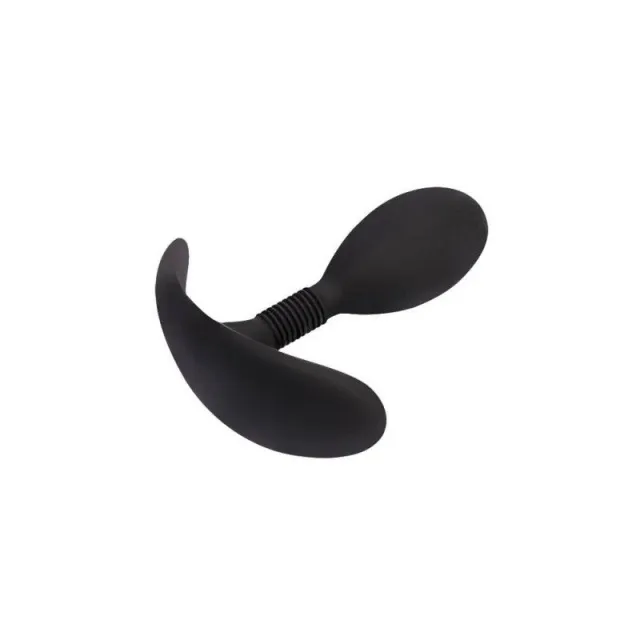 Анальная пробка Black Mont Chisa, 8,6 см (черный)