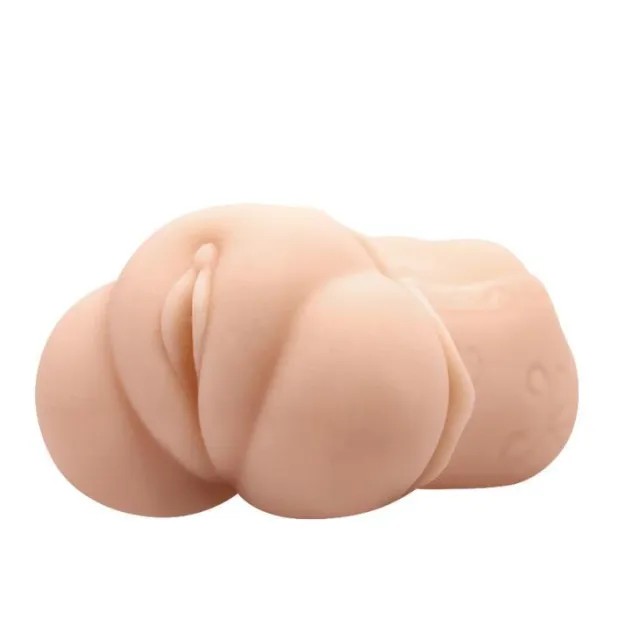 Crazy Bull 3D Vagina - Masturbator, W kolorze cielistym, 13.5 cm
