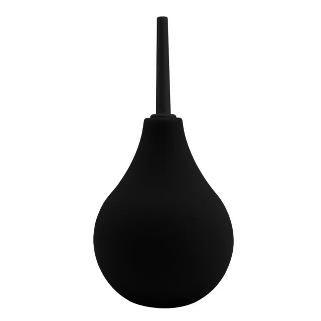 Black Mont Easy Clean Enema - Prysznik analny, Czarny, 17 cm, 250 ml