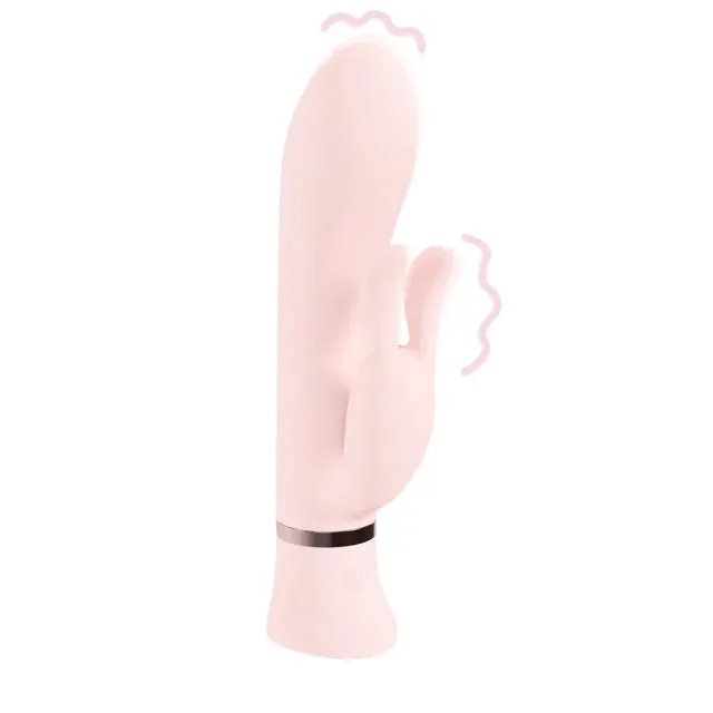 Вибратор-кролик Loveline Tendre, 15.9 см (розовый)