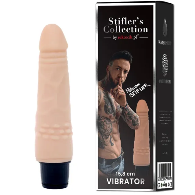 Реалістичний вібратор Stifler's Collection By Sekrecik, 15,8 см (тілесний)