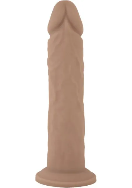Фалоімітатор Silexd Realistic Dildo Liquid Silicone 2, 20.6 см (тілесний)