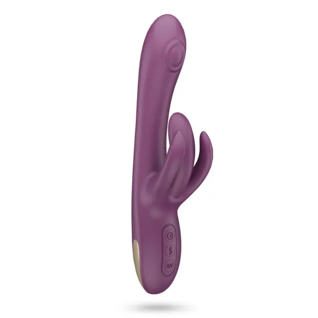 Easytoys Vibe G-Pulse Plus - Wibrator królik, Fioletowy, 21 cm
