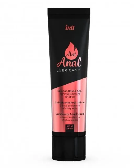 intt Hot Anal Lubricant - Lubrykant analny na bazie wody, Bez smaku, 100 ml