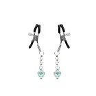 Зажимы для сосков Liebe Seele Glow-in-dark Nipple Clamps (голубой)