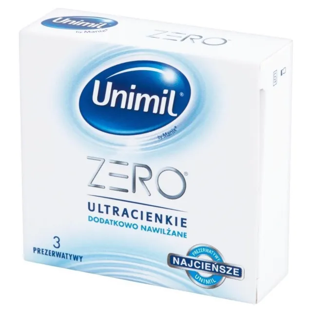 Презервативы Unimil Zero Ультратонкие 3 шт
