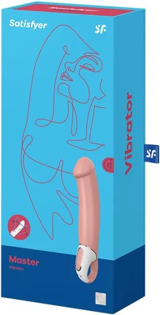 Вибратор Satisfyer Vibes Master, 23,5 см (телесный)