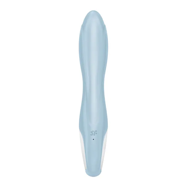 Вібратор-кролик Satisfyer Air Pump Bunny 1, 20 см (блакитний)
