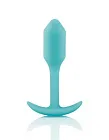 B-Vibe Snug Plug 1 - Korek analny, Mięta, 8, 6 cm