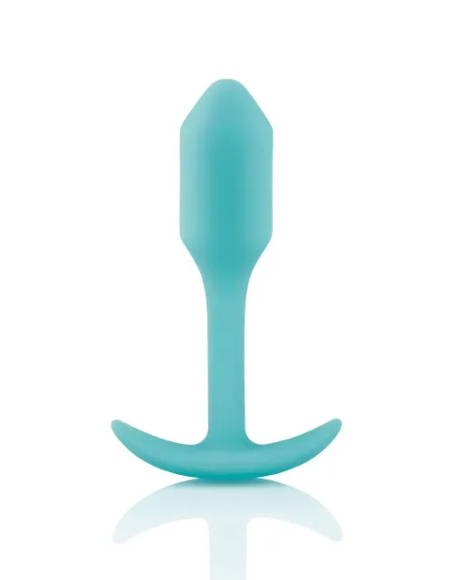 Анальная пробка B-Vibe Snug Plug 1, 8,6 см (мятный)