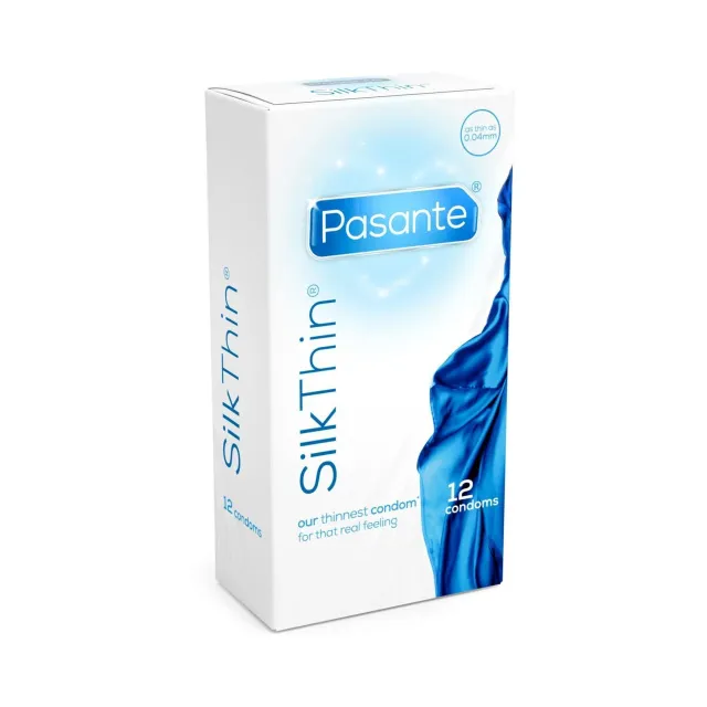 Презервативы Pasante Silk Thin, 12 шт