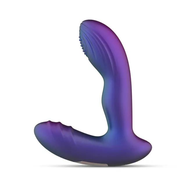 Стимулятор простаты Hueman Galaxy Tapping Butt Plug, 14,9 см (фиолетовый)