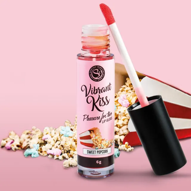 Блеск для губ Secret Play Vibrant Kiss Popcorn, 6 мл