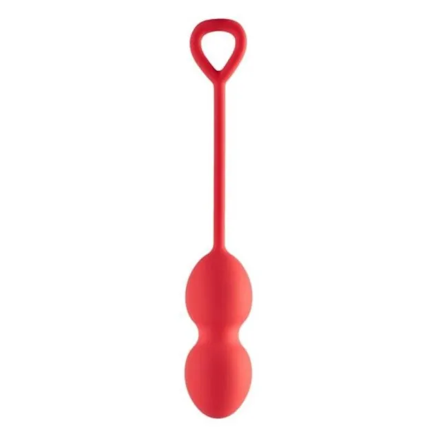 Вагінальні кульки Dream Toys Playful Drops, 17.5 см (червоний)