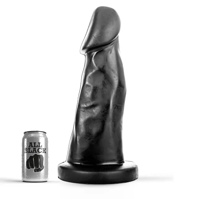 Фаллоімітатор All Black, 29 см (чорний)