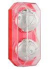 Вагинальные шарики Seven Creations Plastic Balls, 13 см (серебристый)