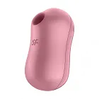 Satisfyer Cotton Candy - Bezdotykowy stymulator łechtaczki z wibracjami, Różowy, 8, 6 cm