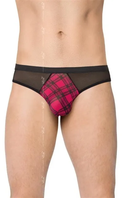 Сексуальные мужские стринги Softline Mens Briefs 4524, XL (розовый)