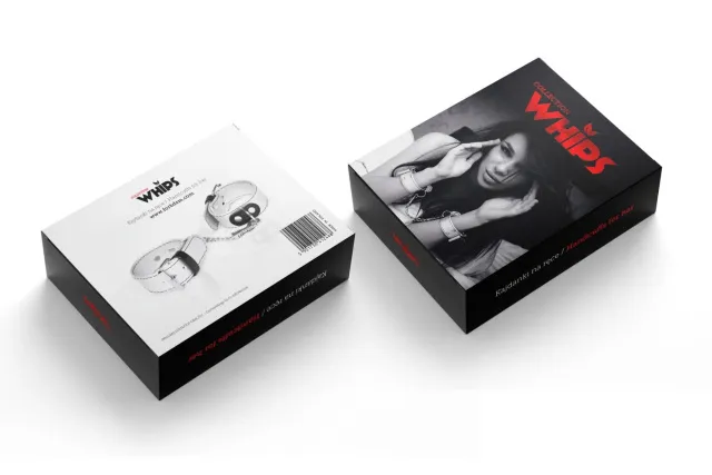 Наручники Whips Collections lakier (сріблястий)