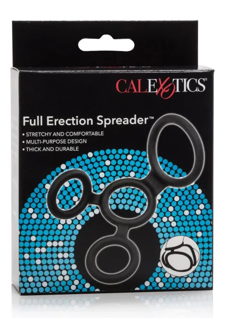 Набор эрекционных колец Calexotics Full Erection Spreader (черный)