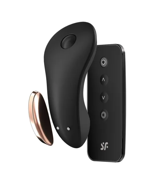 Вибратор в трусики Satisfyer Little Secret, 8,5 см (черный)
