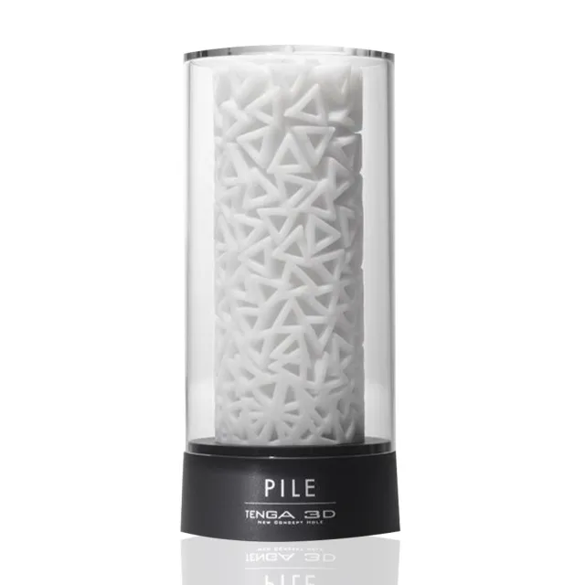 Мастурбартор Tenga 3D Pile (білий)