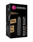 Міні вібратор Dorcel Rocket Bullet, 8,7 см (чорний)