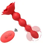 Анальная пробка B - Series Cute Rose, 18.3 см (розовый)