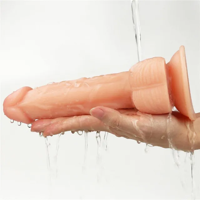 Lovetoy The Ultra Soft Dude - Realistyczne dildo, W kolorze cielistym, 20 cm