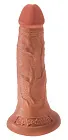 Фалоімітатор King Cock 5", 14 см (коричневий)