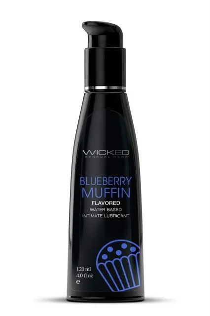 Wicked Sensual Care Aqua - Lubrykant na bazie wody, Jeżyna, 120 ml