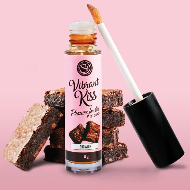 Блеск для губ Secret Play Vibrant Kiss Brownie, 6 мл