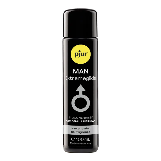 pjur Premium Extremeglide - Lubrykant na bazie silikonu, Bez smaku, 100 ml