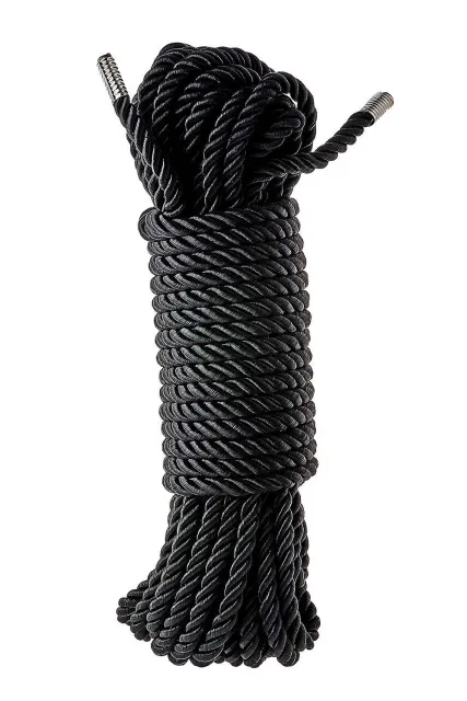 Верёвка Blaze Deluxe Bondage Rope, 10 м (черный)
