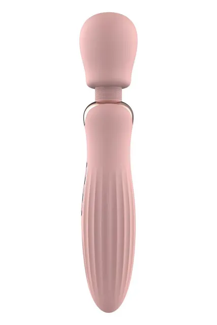 Вибратор Glam Large Wand, 24 см (светло-розовый)