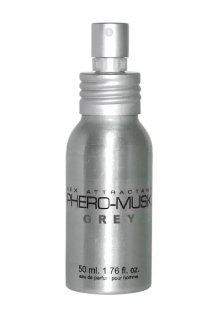 Чоловічі парфуми з феромонами Phero-Musk Grey, 50 мл
