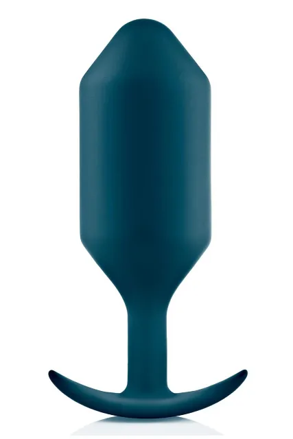 Анальная пробка B-Vibe Snug Plug 6, 16 см (синий)