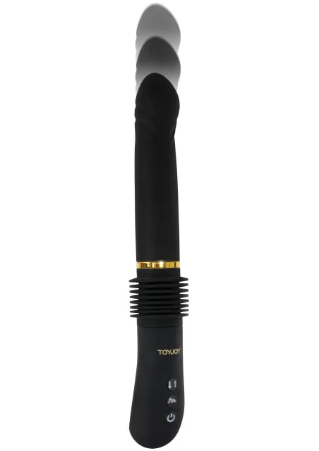 Вібратор Toy Joy Magnum Opus Thruster, 30 см (чорний)